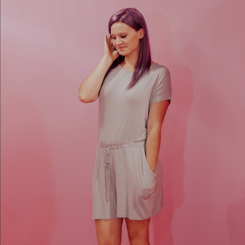 Grey Jumpsuit